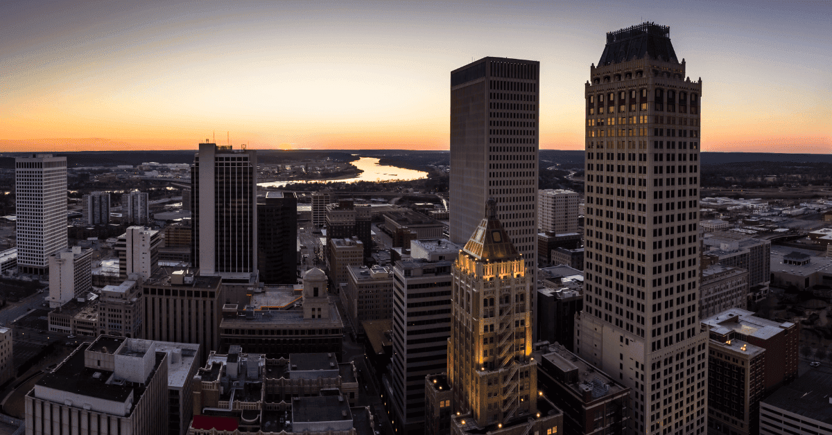 Downtown Tulsa Skyline